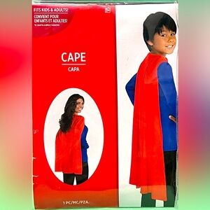 Red Superhero Superman Cape